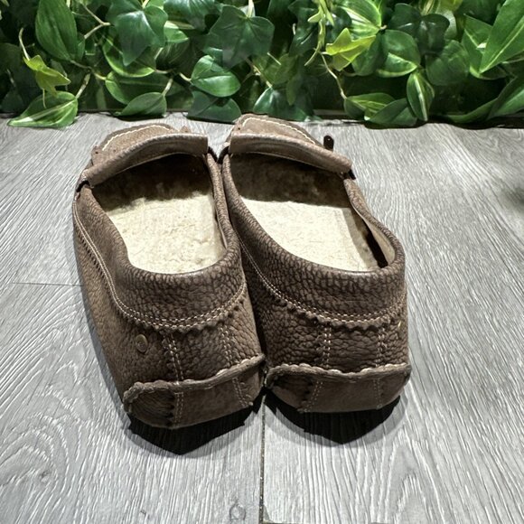 UGG Lonna 1004203 Loafers Slippers Slip On Driving Shoes Brown Size 10 main image 5